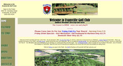 Desktop Screenshot of evansvillegolfclub.com